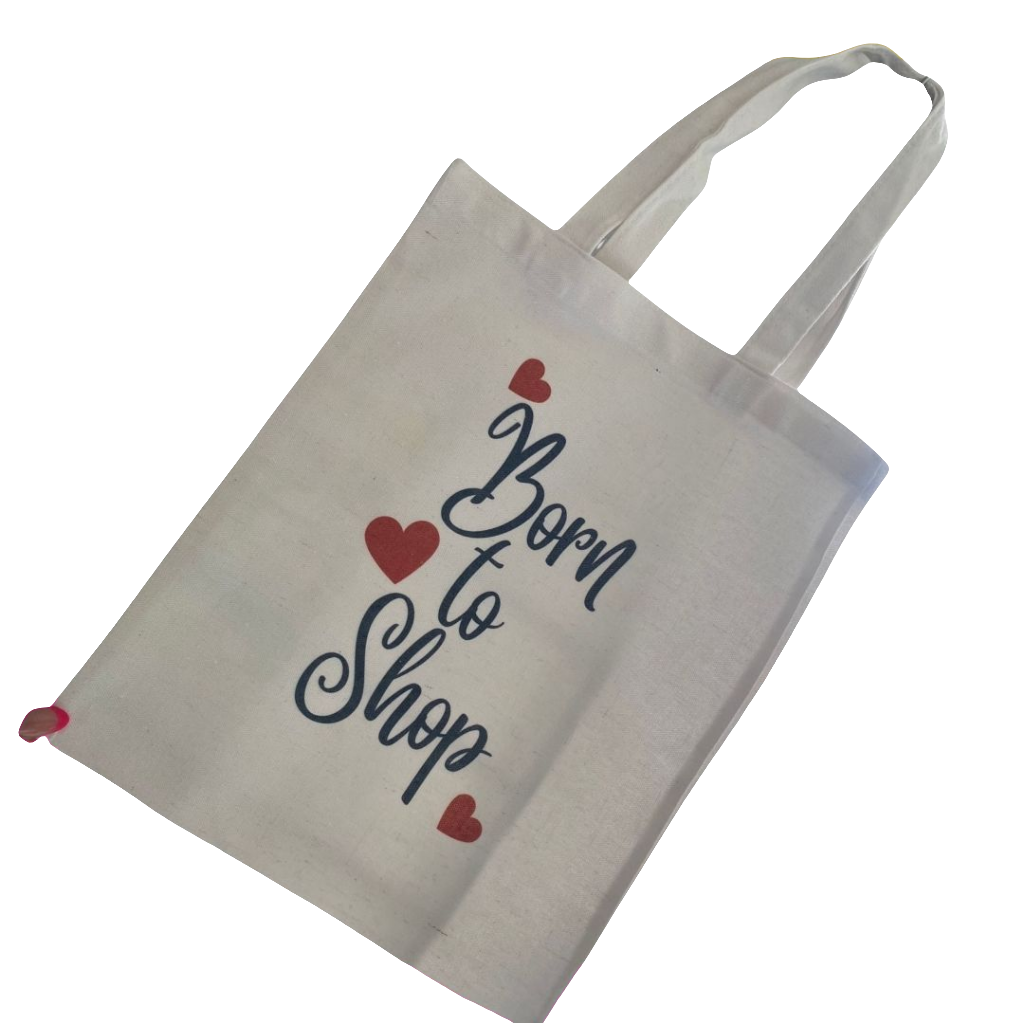 Born to Shop Tote Bag